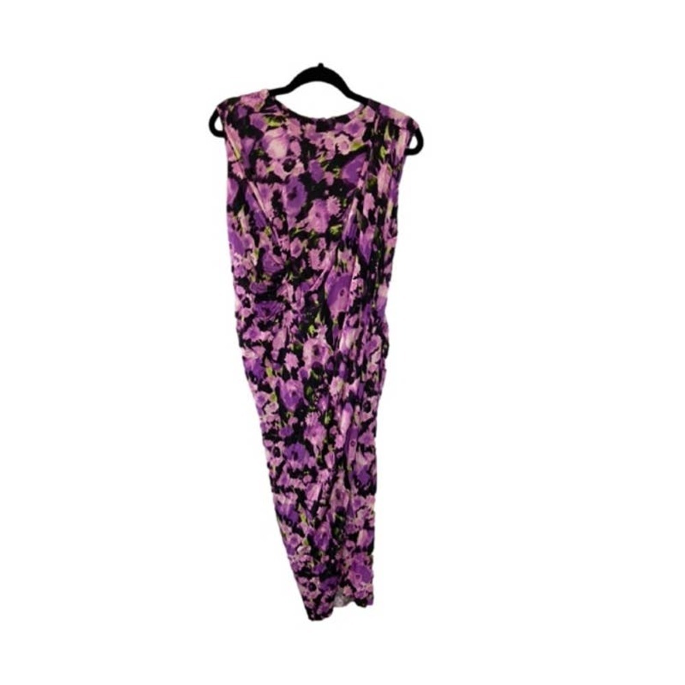 Jason Wu Collection Printed Draped Jersey Dress